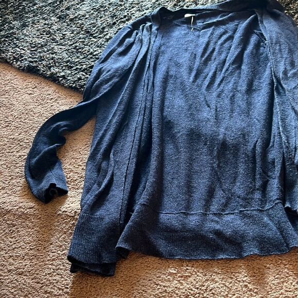 Ann Taylor blue cardigan sP - Picture 4 of 5